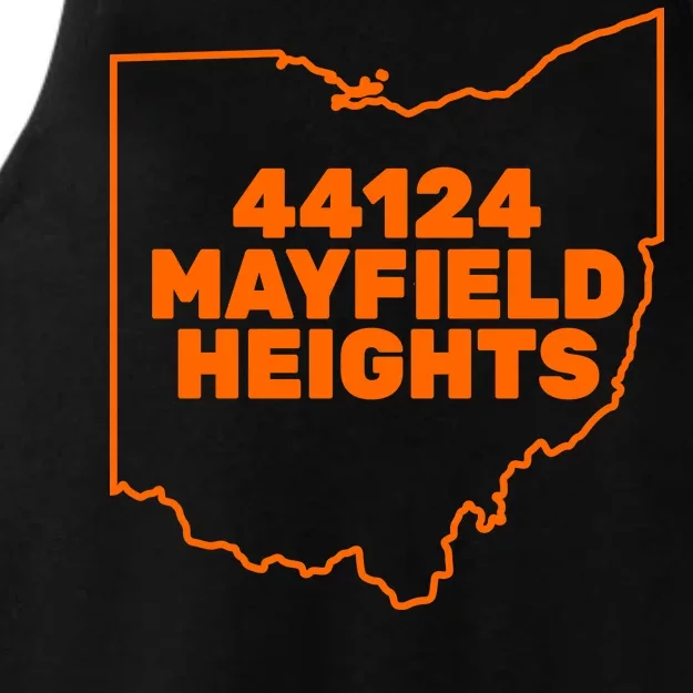 44124 Mayfield Heights Cleveland Ohio Ladies Tri-Blend Wicking Tank