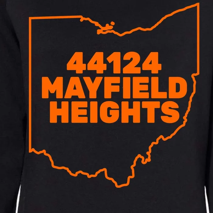 44124 Mayfield Heights Cleveland Ohio Womens California Wash Sweatshirt