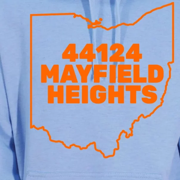 44124 Mayfield Heights Cleveland Ohio Unisex Surf Hoodie