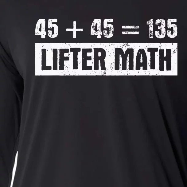 45 45 135 Lifter Math Powerlifting Cooling Performance Long Sleeve Crew