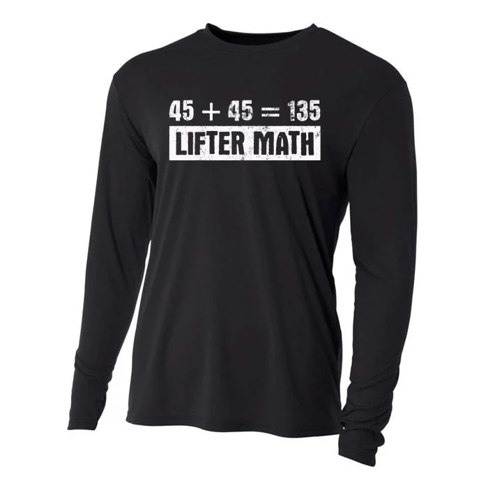 45 45 135 Lifter Math Powerlifting Cooling Performance Long Sleeve Crew