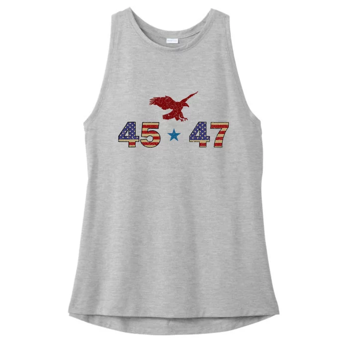 45 47 Ladies Tri-Blend Wicking Tank