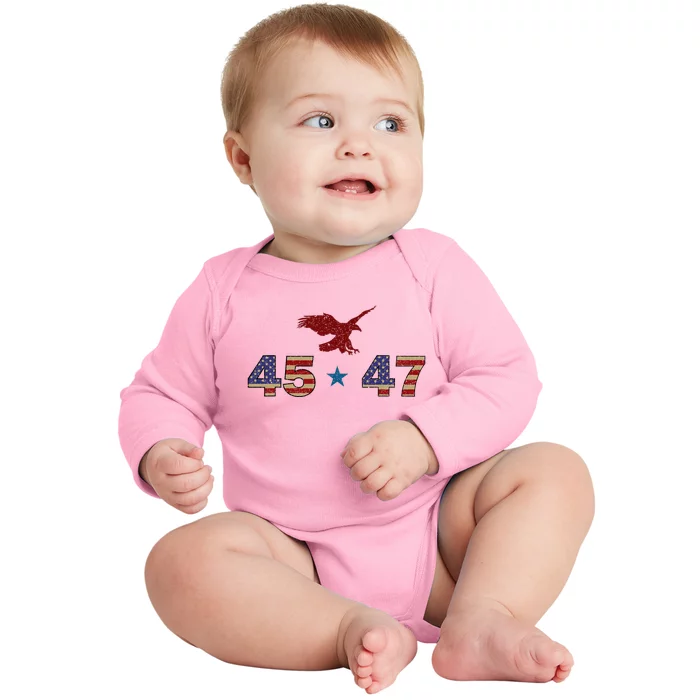 45 47 Baby Long Sleeve Bodysuit