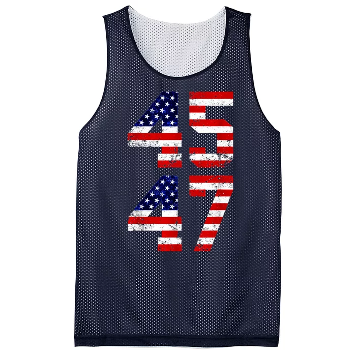 45 47 45th 47th President Trump 2024 ULTRA MAGA Mesh Reversible Basketball Jersey Tank