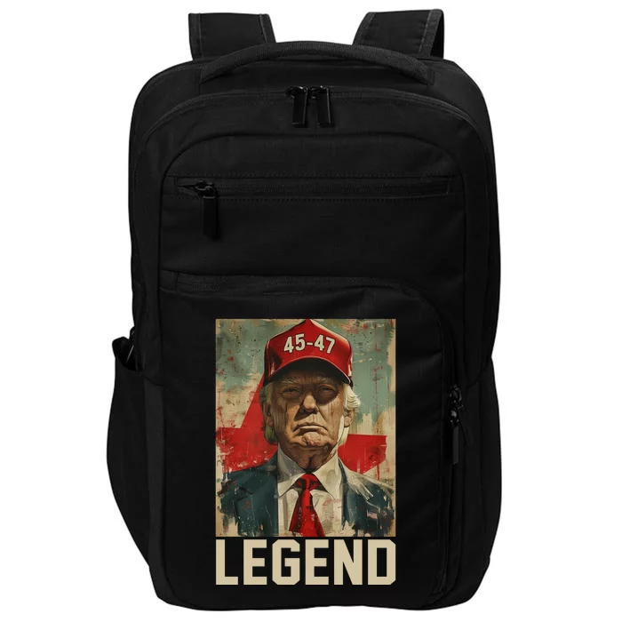 45 47 Donald Trump 2024 Legend Vintage Impact Tech Backpack