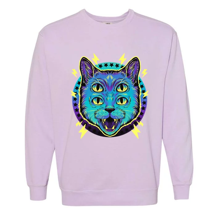 4eyecat Garment-Dyed Sweatshirt