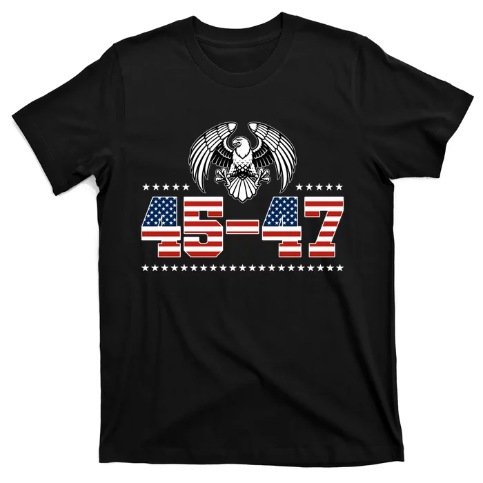 45 47 Trump Wins 2024 Election T-Shirt