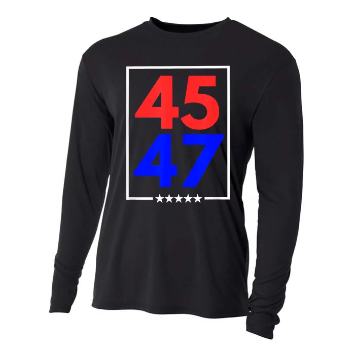 45 47 Trump 2024 Trendy Cooling Performance Long Sleeve Crew