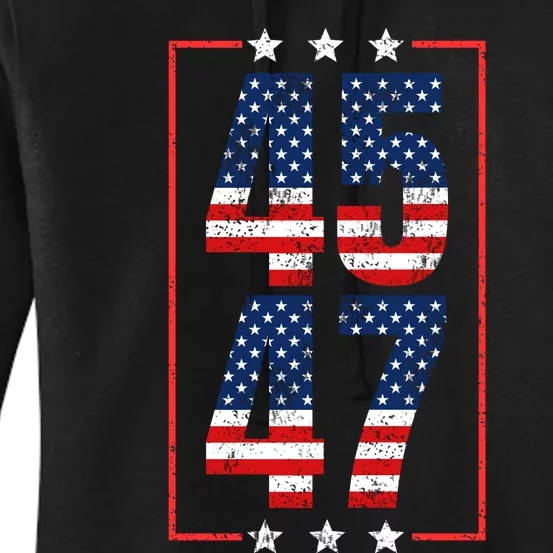 45 47 Trump Women's Pullover Hoodie