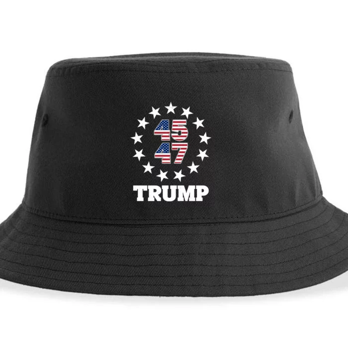 45 47 Trump Sustainable Bucket Hat