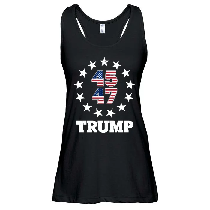 45 47 Trump Ladies Essential Flowy Tank