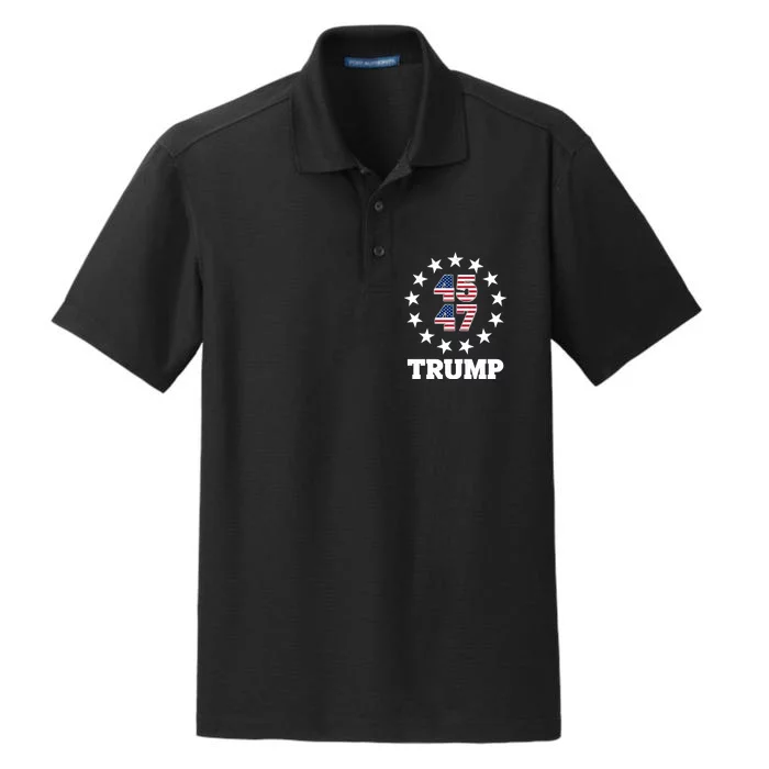 45 47 Trump Dry Zone Grid Performance Polo