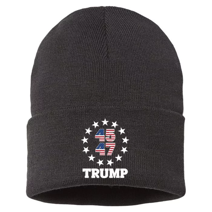 45 47 Trump Sustainable Knit Beanie