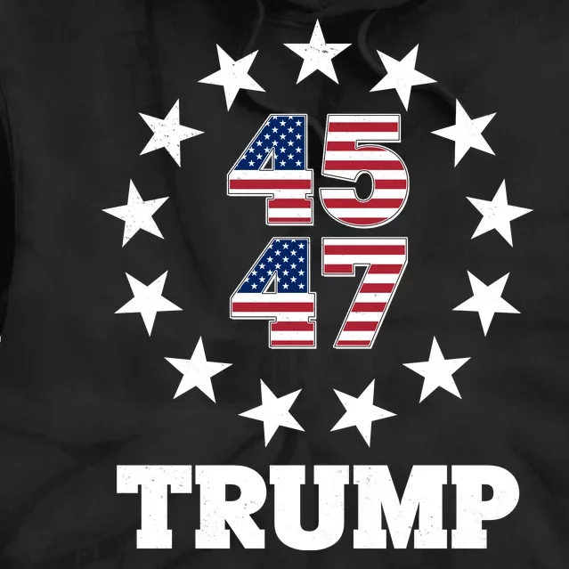 45 47 Trump Tie Dye Hoodie