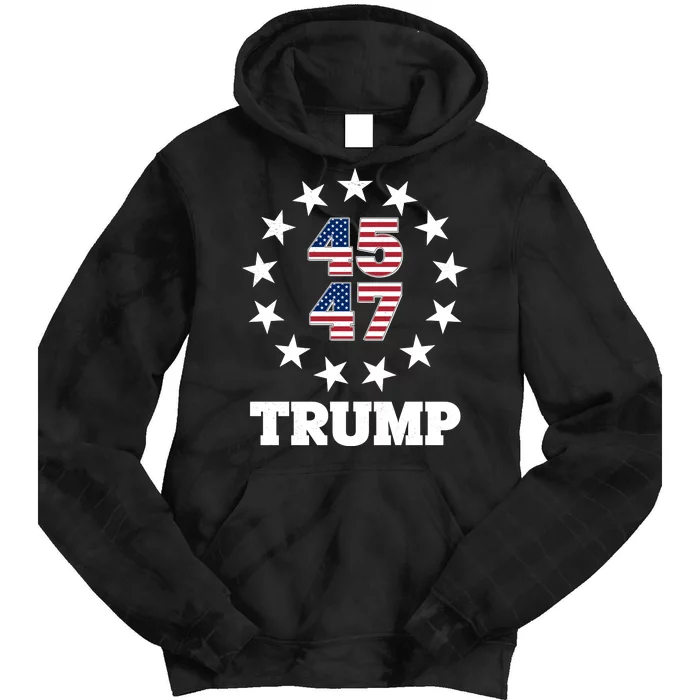 45 47 Trump Tie Dye Hoodie