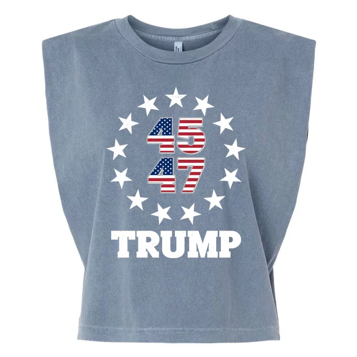 45 47 Trump Garment-Dyed Women's Muscle Tee