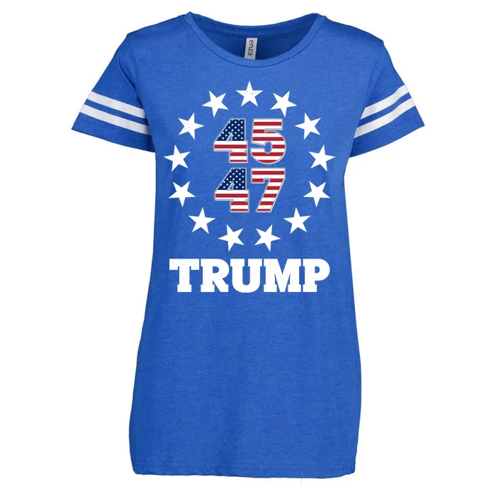 45 47 Trump Enza Ladies Jersey Football T-Shirt