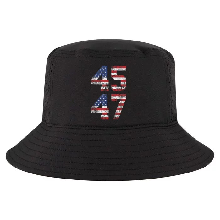 45 47 Trump 2024 Cool Comfort Performance Bucket Hat