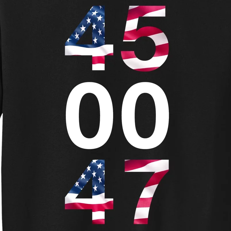 45 47 Trump Tall Sweatshirt