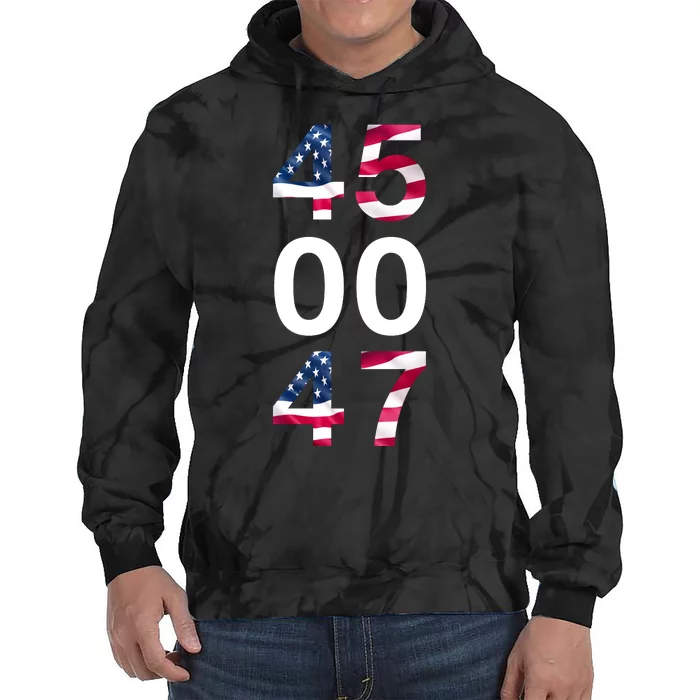 45 47 Trump Tie Dye Hoodie