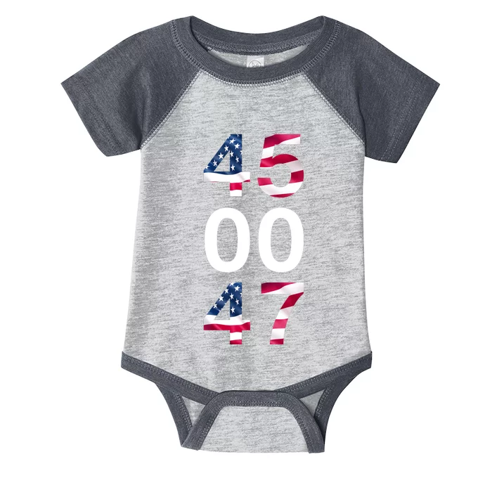 45 47 Trump Infant Baby Jersey Bodysuit