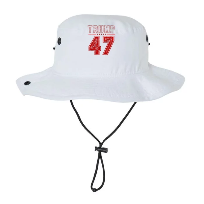 45 47 Trump Vintage American Flag Trump 2024 Legacy Cool Fit Booney Bucket Hat