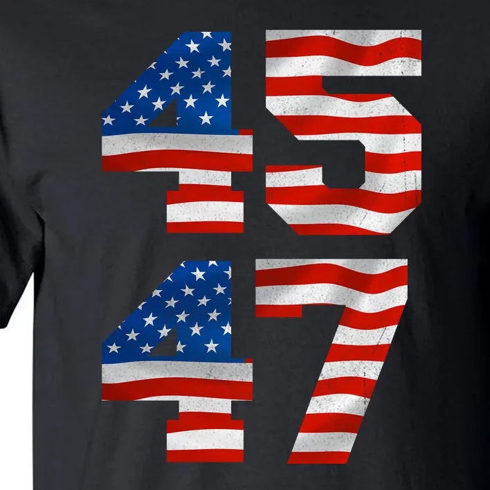 45 47 Trump 2024 Tall T-Shirt