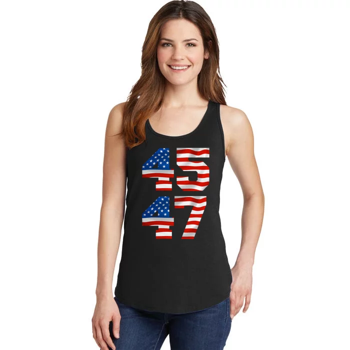 45 47 Trump 2024 Ladies Essential Tank