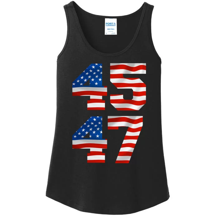 45 47 Trump 2024 Ladies Essential Tank