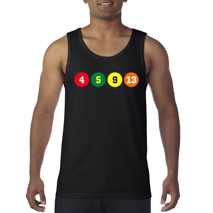 4 5 9 13 Tank Top