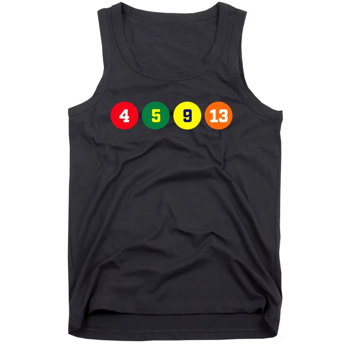 4 5 9 13 Tank Top