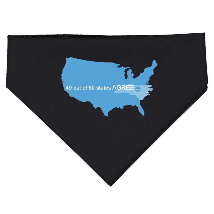 49 Out Of 50 States Agree USA-Made Doggie Bandana