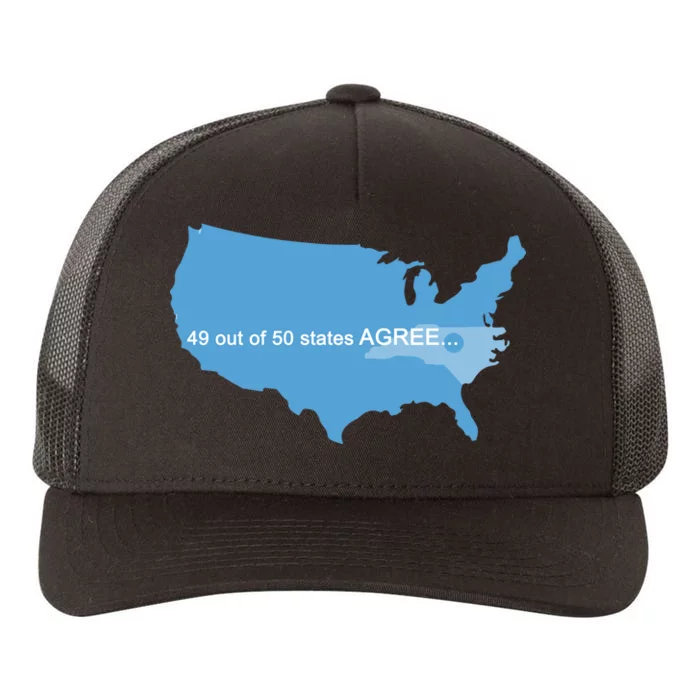 49 Out Of 50 States Agree Yupoong Adult 5-Panel Trucker Hat