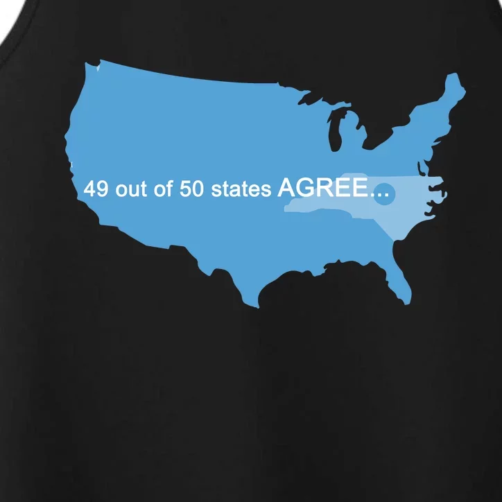 49 Out Of 50 States Agree Performance Tank