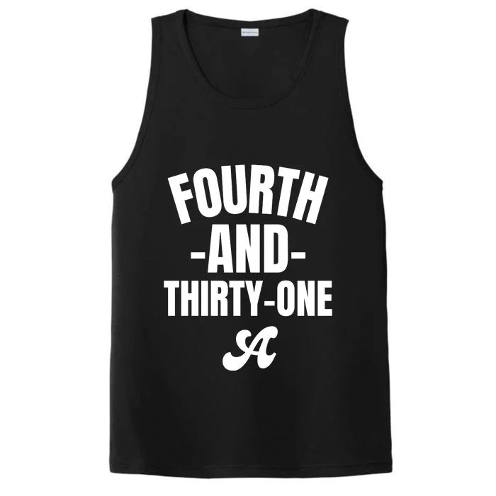 4th And 31 Alabama Fourth And Thirty One Alabama Performance Tank