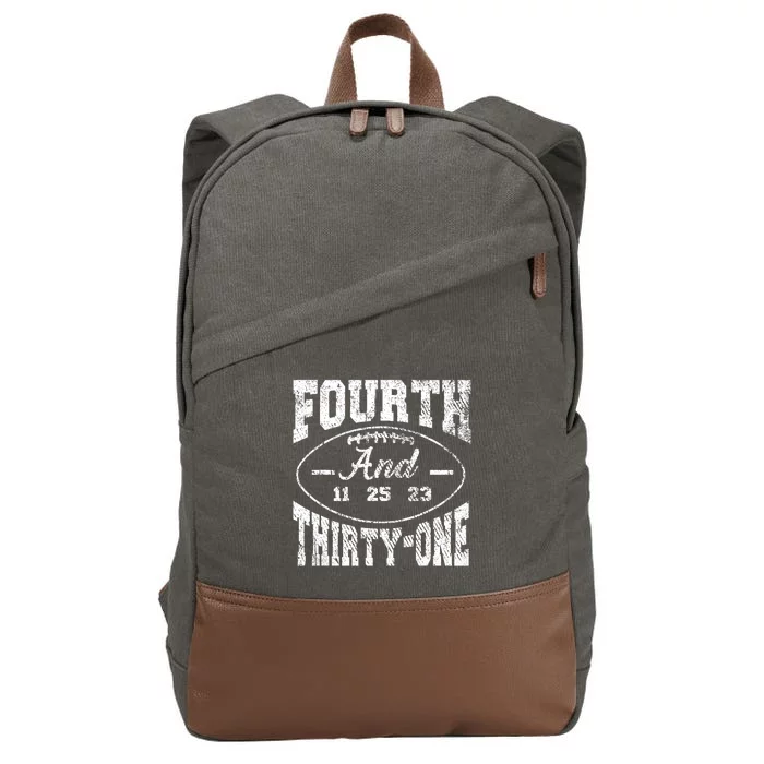 4th And 31 Alabama Fourth And Thirty One Alabama Cotton Canvas Backpack