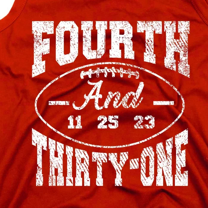 4th And 31 Alabama Fourth And Thirty One Alabama Tank Top