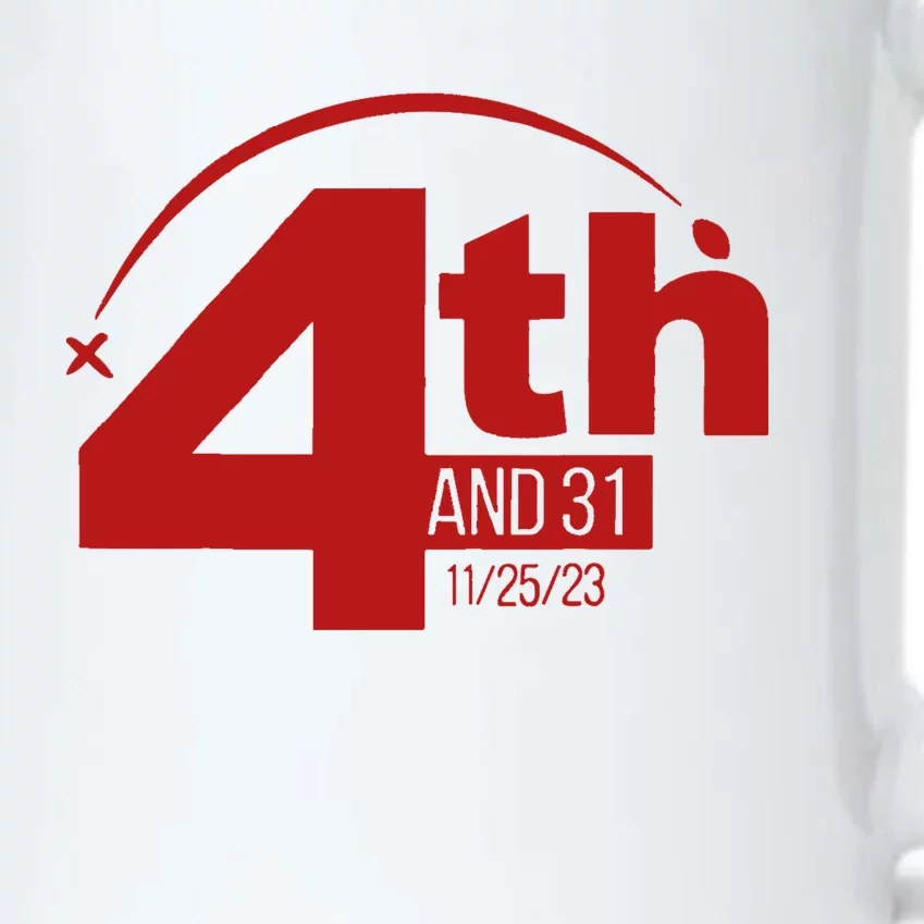 4th And 31 Fourth And Thirtyone Alabama Black Color Changing Mug