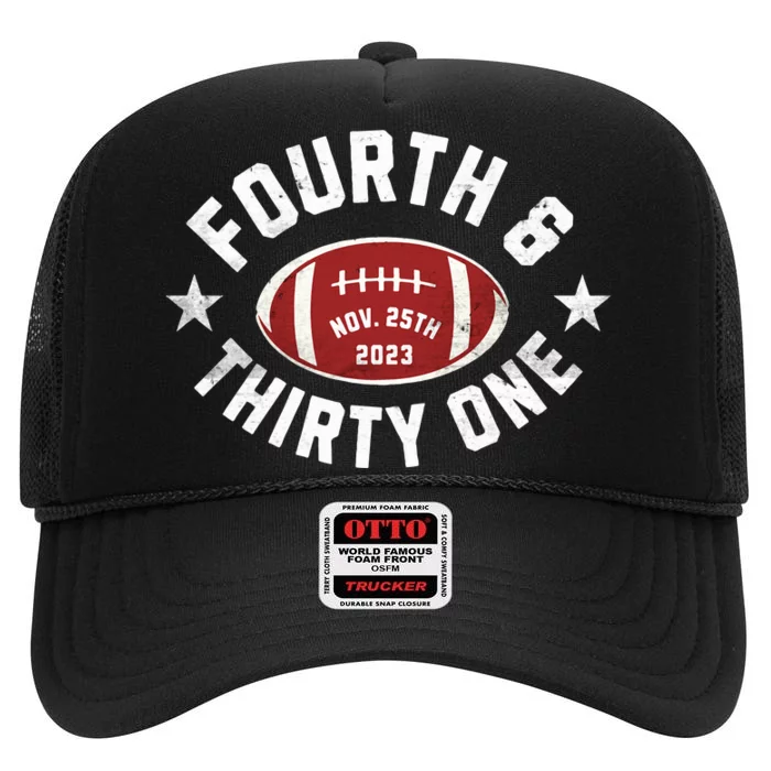 4th and 31 Fourth and Thirtyone Fourth and Thirty One High Crown Mesh Trucker Hat