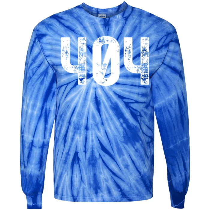 404 Area Code Atlanta Ga Mobile Telephone Area Code 404 Gift Tie-Dye Long Sleeve Shirt