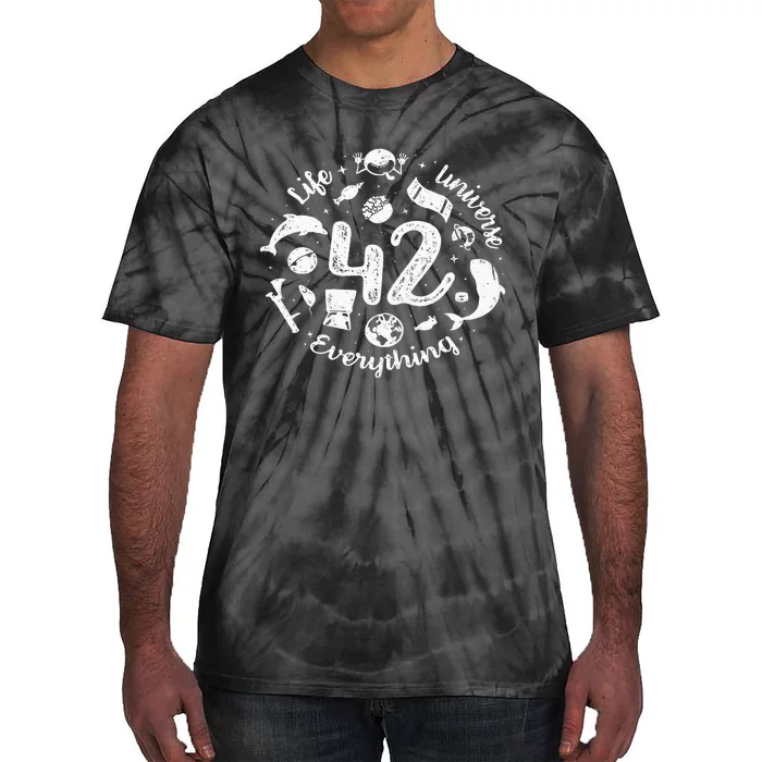 42 Answer to Life Funny Science Tie-Dye T-Shirt