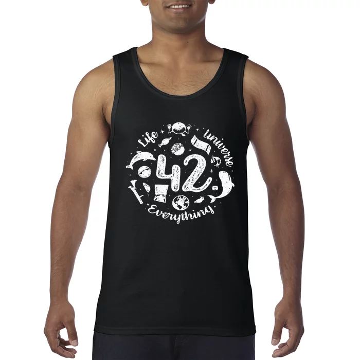 42 Answer to Life Funny Science Tank Top