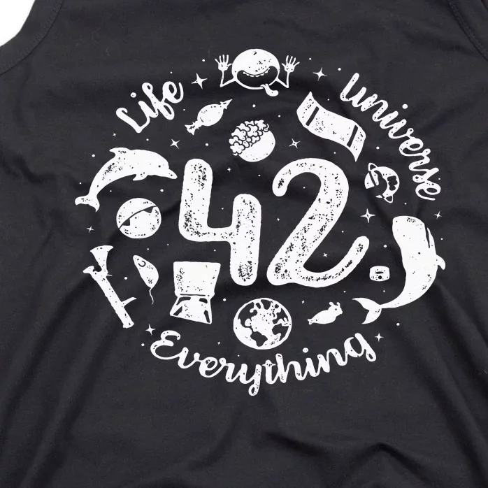 42 Answer to Life Funny Science Tank Top