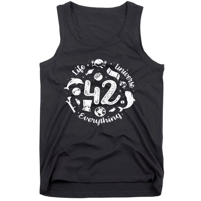 42 Answer to Life Funny Science Tank Top