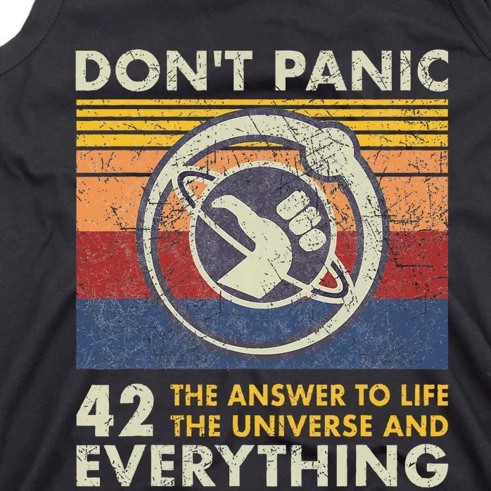 42 Answer To All Questions Life Universe Everything Tank Top