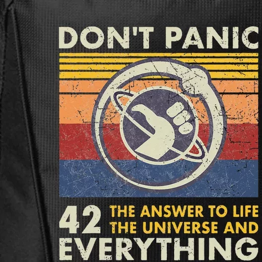 42 Answer to all Questions Life Universe Everything City Backpack