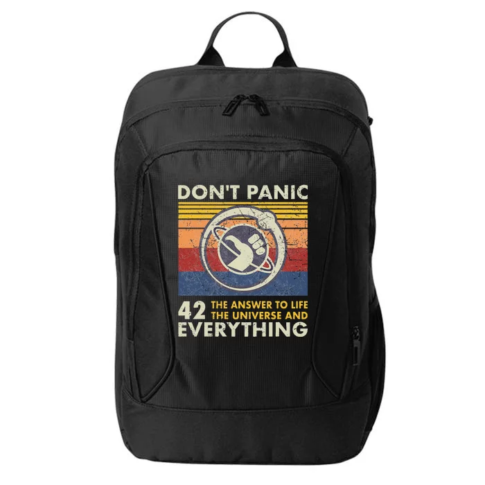 42 Answer to all Questions Life Universe Everything City Backpack