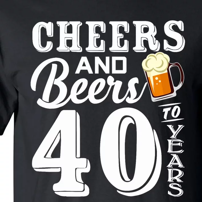 40th Birthday 1979 40th Anniversary Beer Lover Tee Tall T-Shirt