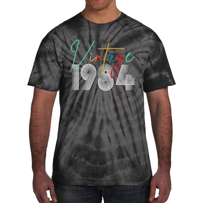 40th Birthday 1984 Vintage Tie-Dye T-Shirt