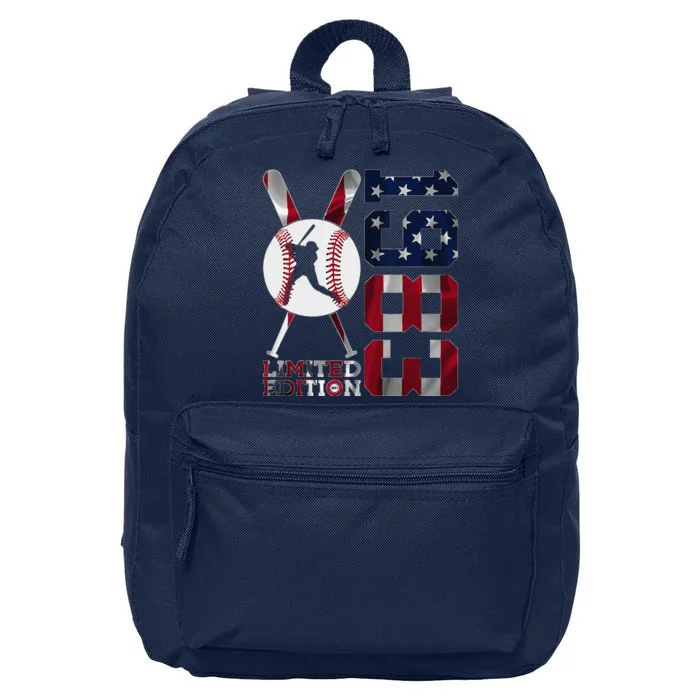 40th Birthday Baseball Limited Edition 1983 16 in Basic Backpack